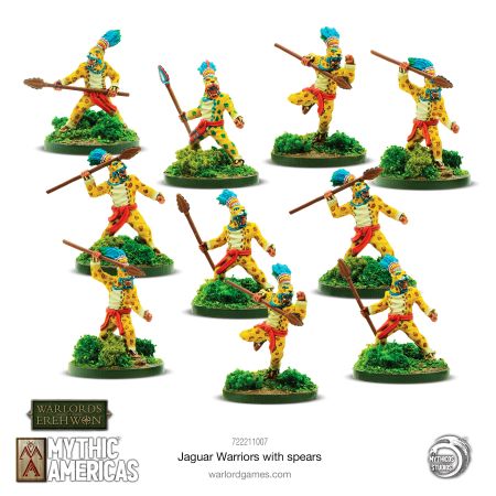 Jaguar Warriors with Spears