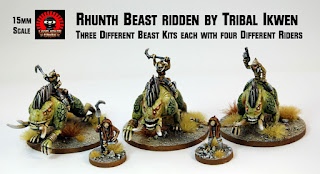 Rhunth Beast Ridden By Tribal Ikwen