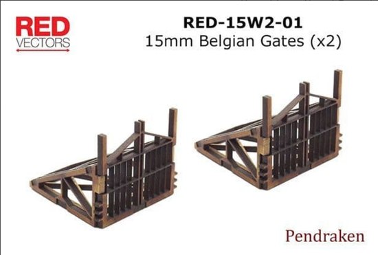 15mm Belgian Gates