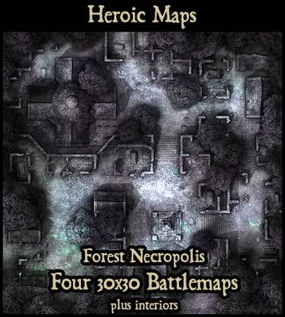 Heroic Maps – The Forest Necropolis