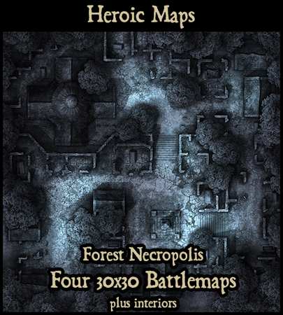 Heroic Maps – The Forest Necropolis