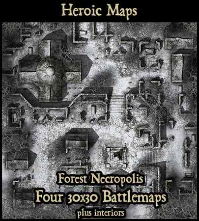 Heroic Maps – The Forest Necropolis