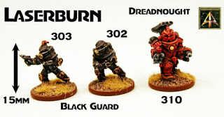 Advanced Laserburn range