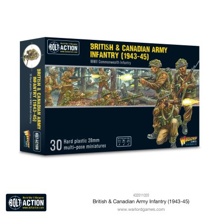British & Canadian Army Infantry (1943-45