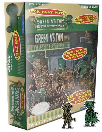 Green Vs. Tan – Fury Farm Battleset