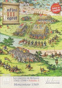 VAE Victus Board Wargame #27: Infini Regret III French Wars of Religion 1562-1598 – The Battle of Moncontour 1569 