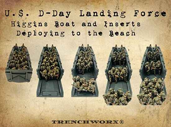 Higgins Boat Deploying