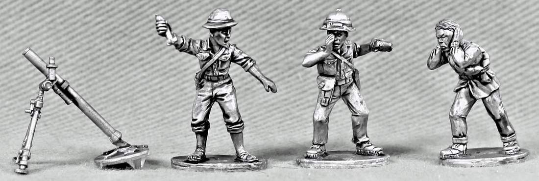 Mortar and crew
