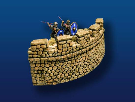 Roman Stone Curved Section