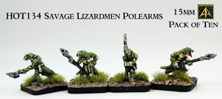 Lizardman Polearms