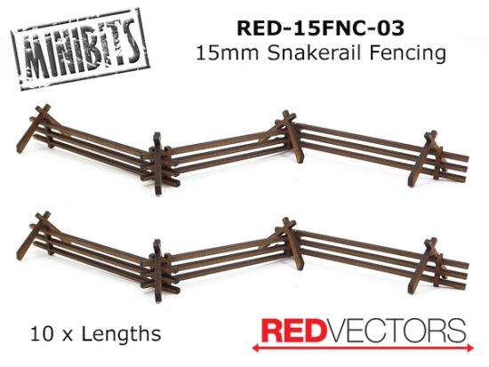 15mm Snakerail Fence