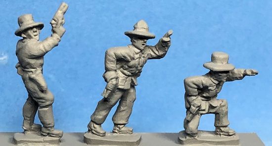 Mex Rev cowboy hat officers
