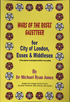 Wars of the Rose Gazetteer: City of London, Essex and Middlesex