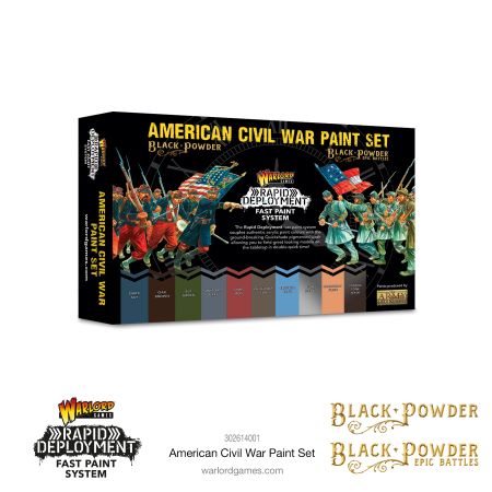 Black Powder American Civil War Paint Set