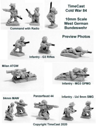 10mm West German Infantry