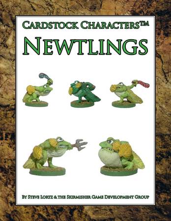 Newtlings (Cardstock Characters)