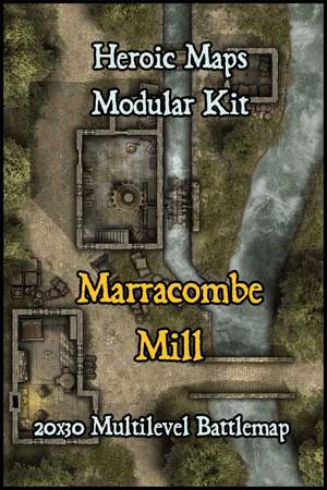 Heroic Maps – Storeys: Marracombe Mill