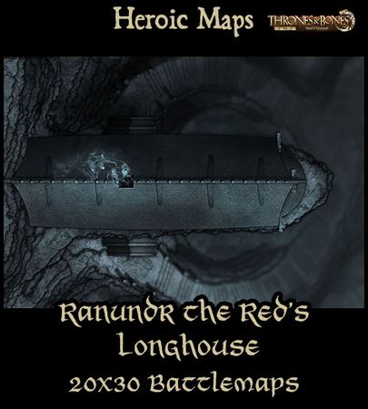Heroic Maps – Norrngard: Ranundr the Red's Longhouse