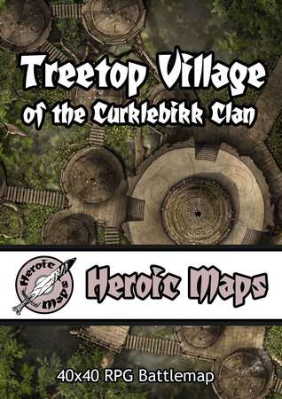 Heroic Maps – Treetop Village of the Curklebikk Clan