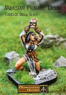 Milesian Female Druid