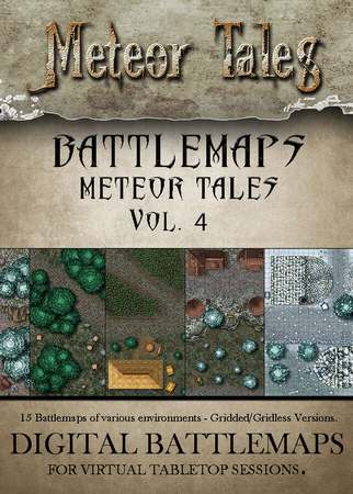 Meteor Tales – Battlemaps Volume 4