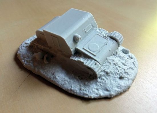 Abandoned tank