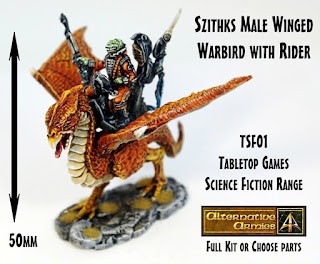 Warbird with rider