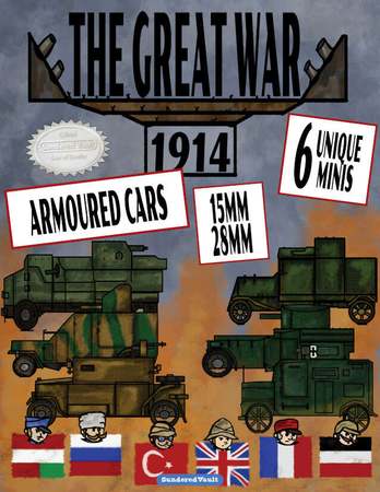 The Great War: 1914 Armoured Cars