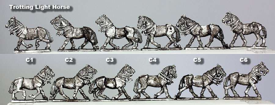 Trotting Light Horse