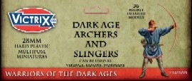 DARK AGE ARCHERS AND SLINGERS: 28mm Figures