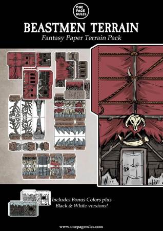 Beastmen – Paper Terrain