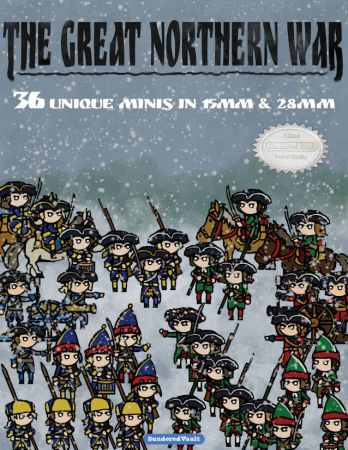 The Great Northern War: Swedish & Russian Miniatures in 28mm & 15mm