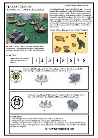 Treasure Run – Landships Scenario