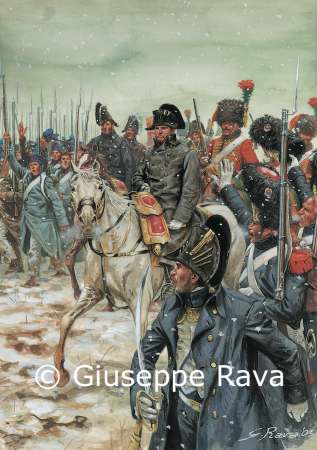 Napoleon during the campaign of France, 1814