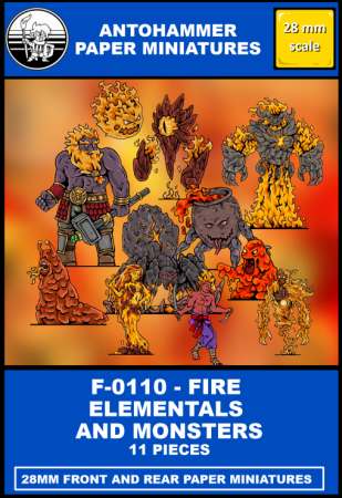F-0110 – Fire Elementals & Monsters