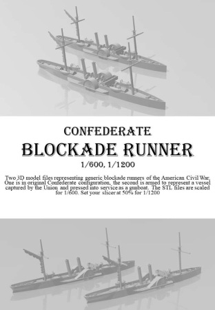 Confederate blockage runner