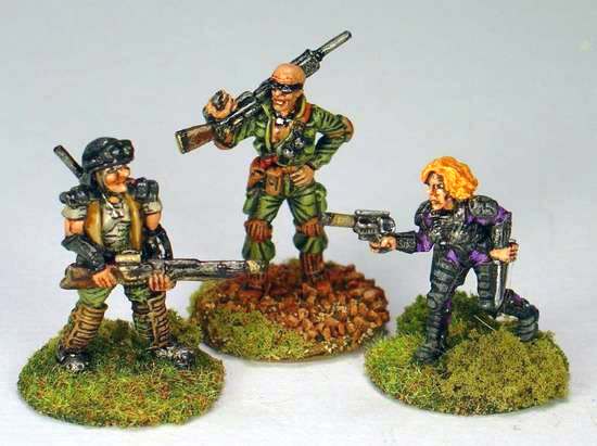 KMC-010 Veteran Mercenaries (sculpted by Dave Summers)