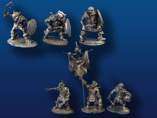 28mm Fighting Orcs