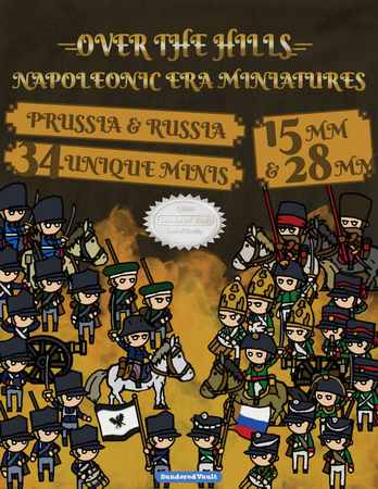 Over The Hills: Napoleonic Miniatures – Prussia & Russia 28mm & 15mm Minis
