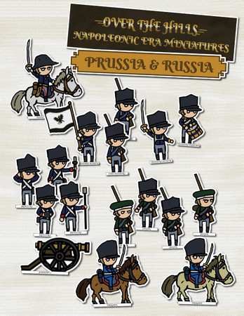 Over The Hills: Napoleonic Miniatures – Prussia & Russia 28mm & 15mm Minis