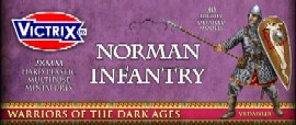 Norman Infantry Skirmish Pack: 28mm Figures 