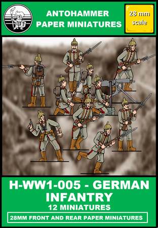 H-WW1-005 – German Infantry