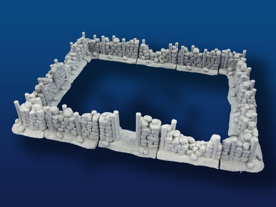 28mm Post/Stone Wall System