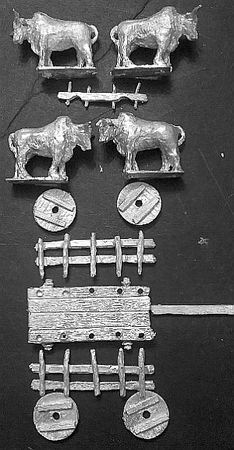 Four Wheeled Ox Cart