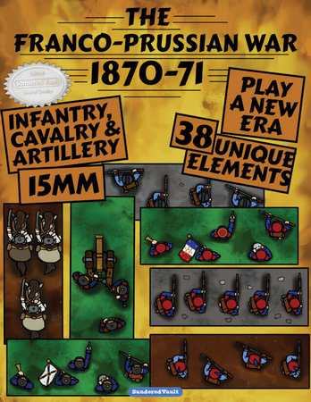 The Franco-Prussian War: 1870-71 – TopDown Minis – Infantry, Cavalry, Artillery