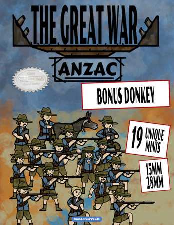 The Great War: Anzac – 28mm & 15mm Minis
