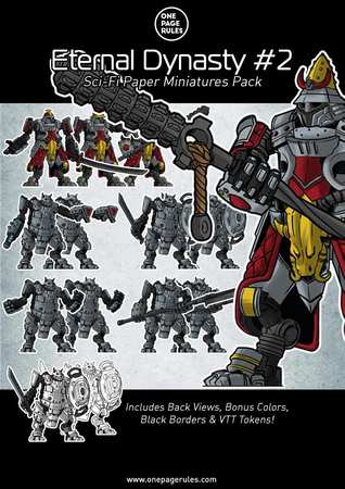 Eternal Dynasty Set #2 – Paper Miniatures