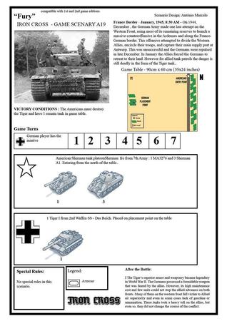 Fury – Iron Cross Scenario
