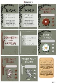 Never Mind the Billhooks: Deluxe Edition – Albion Card Deck