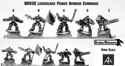 Lionsguard Power Armour Command
